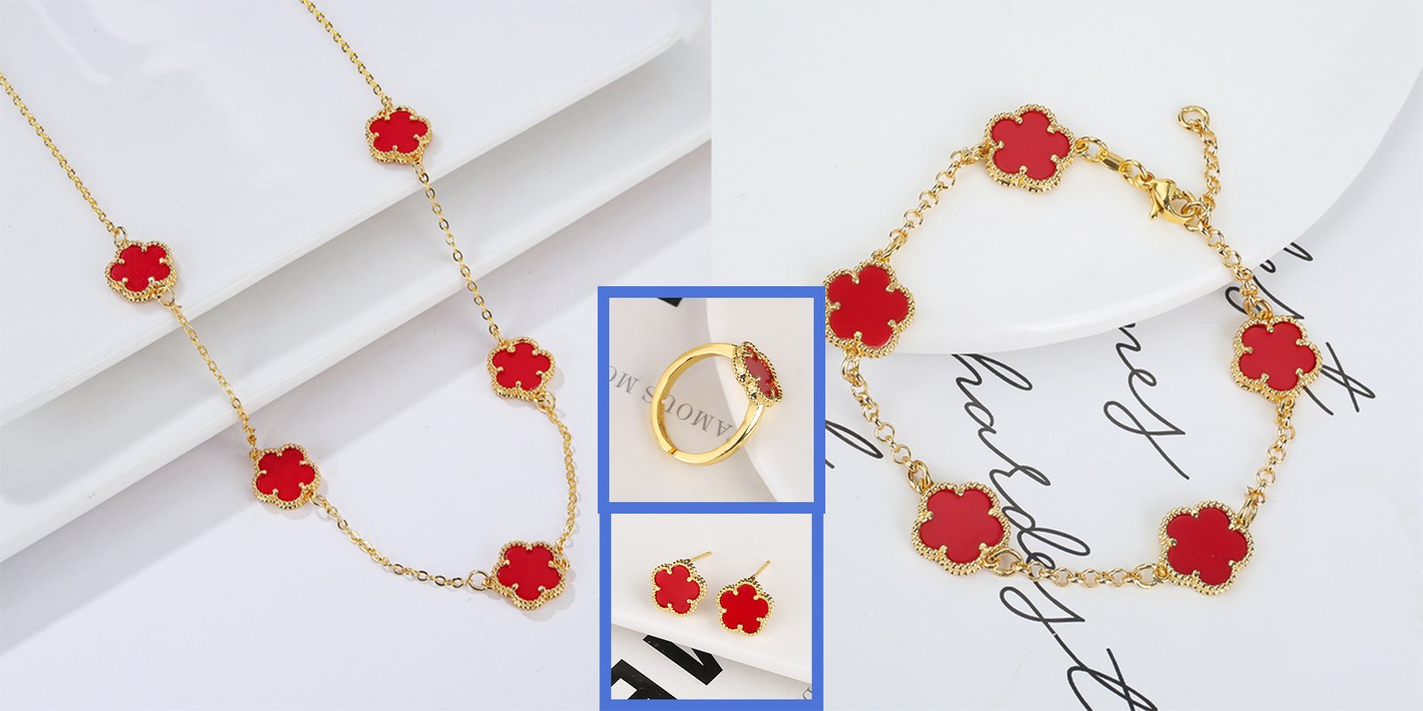 Premium Titanium Jewellery Set