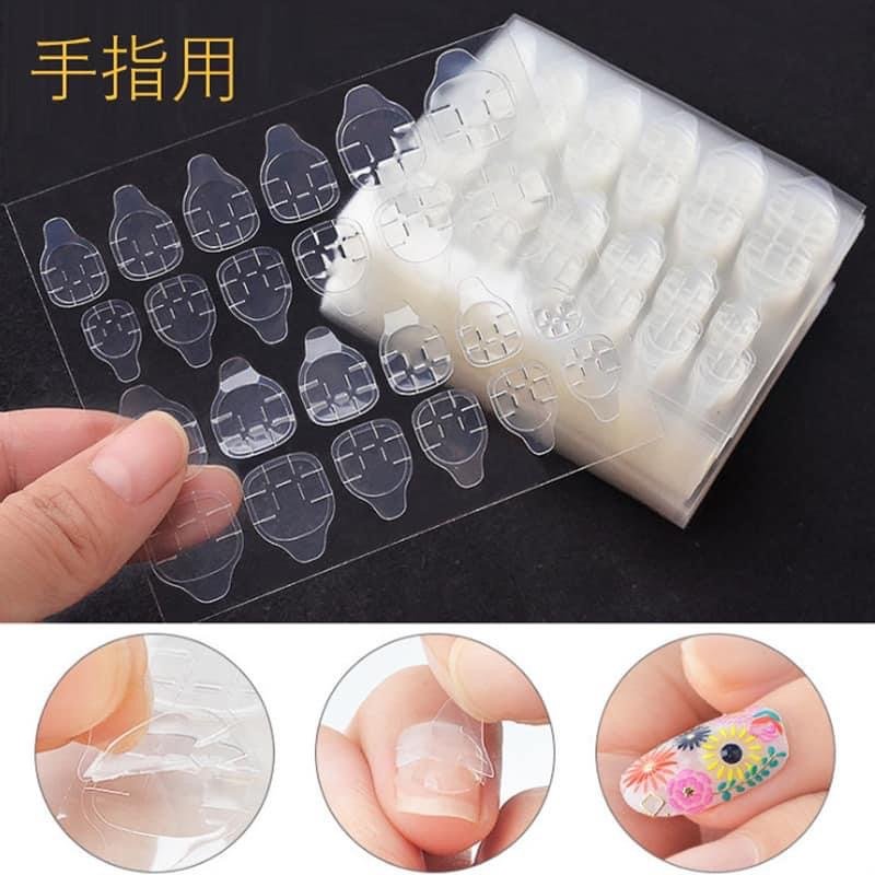 Nail glue sticker