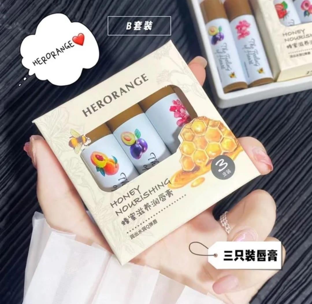 Herorange 3in1 Honey Lipbalm set B